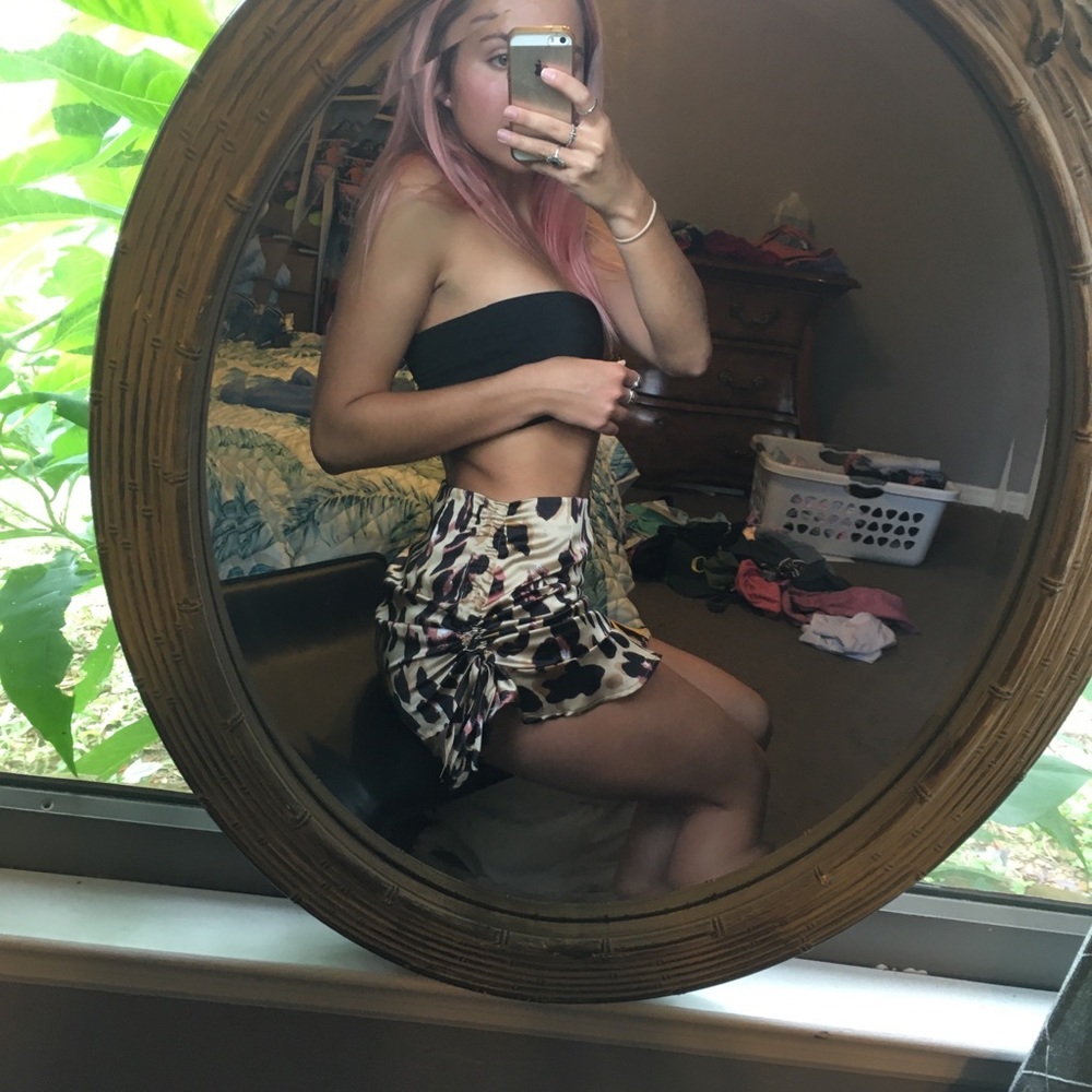 Cheetah fashion nova skirt